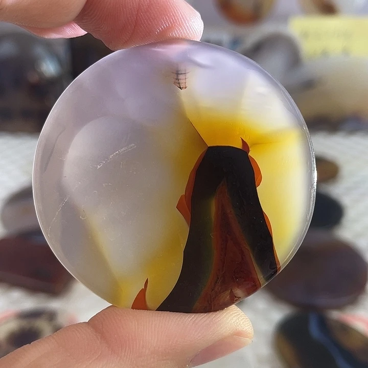 玛瑙/玉髓合金颈饰