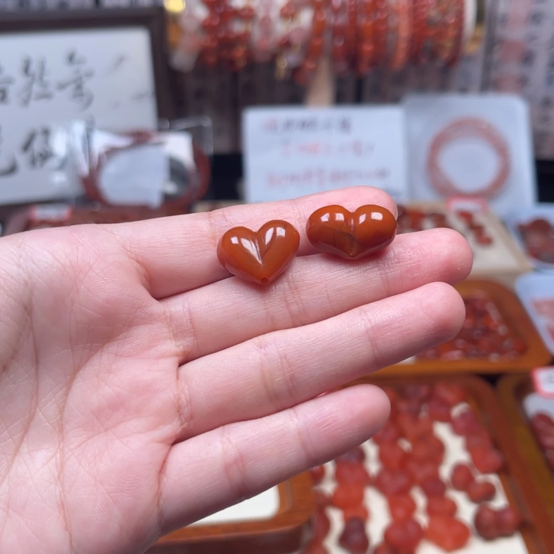 南红玛瑙未镶嵌吊坠(不含链)