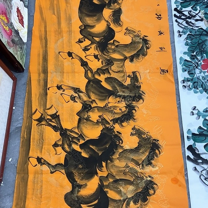 小周画廊的直播间