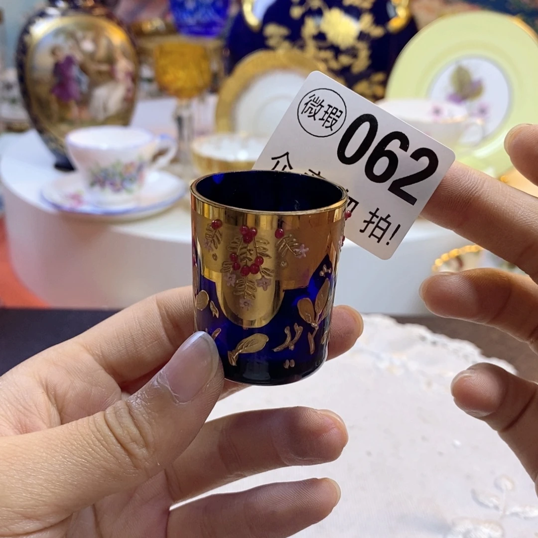 瓷片瓷器欧瓷咖啡杯水晶杯