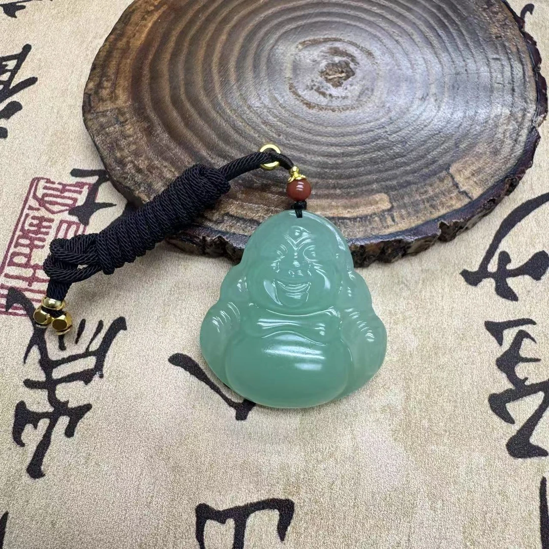 精美天青冻佛公吊坠-时尚-百搭