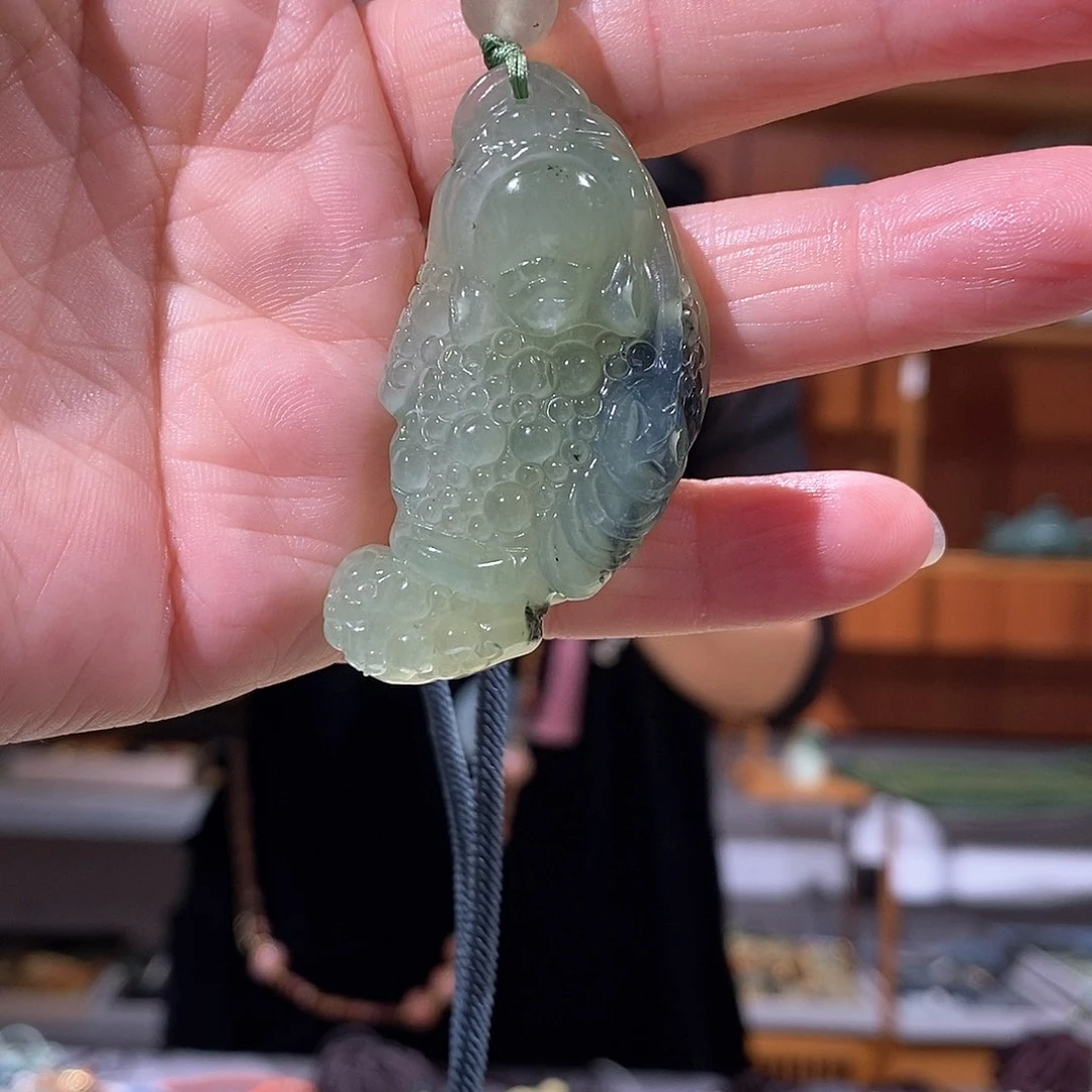 未镶嵌岫玉毛衣链