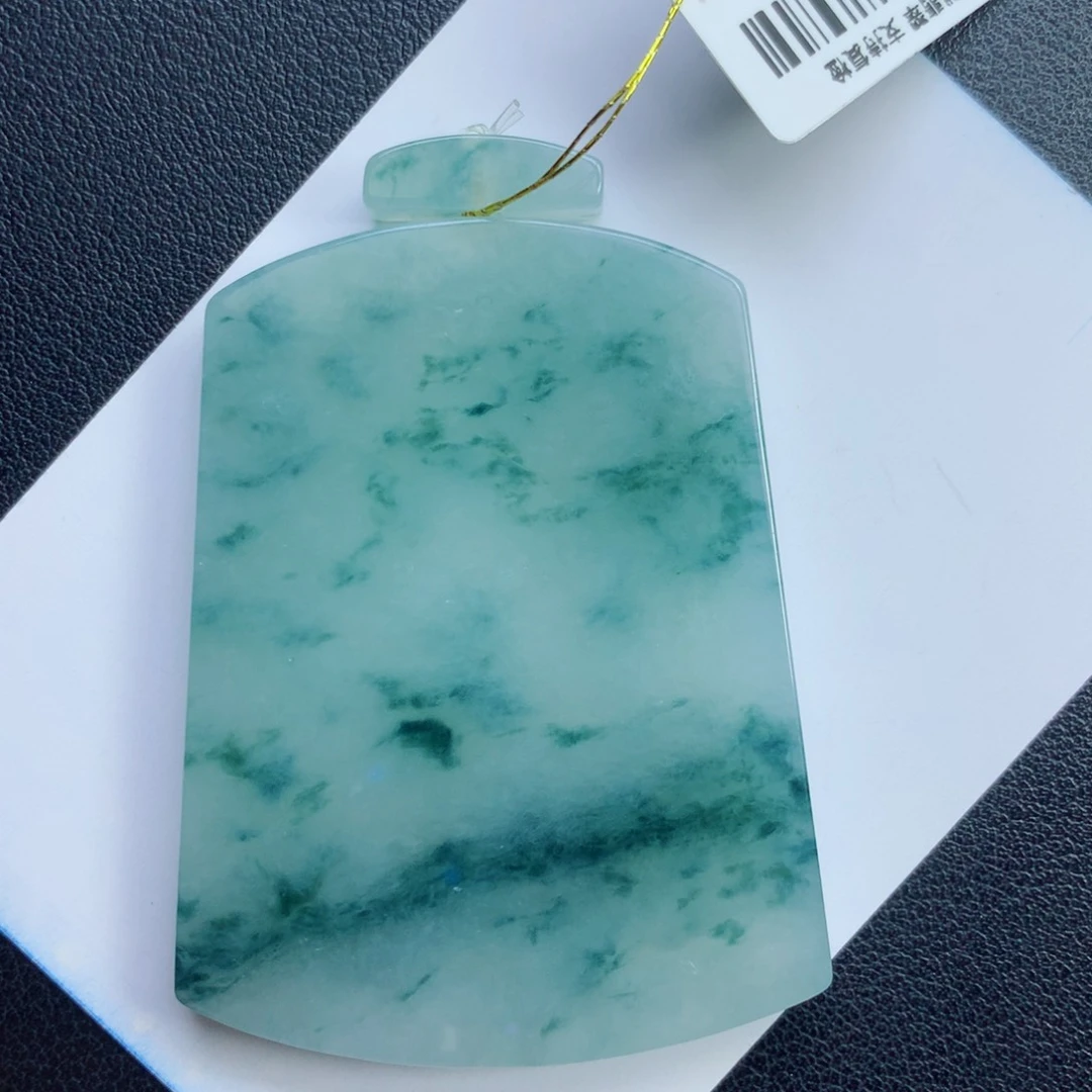 颈饰未镶嵌翡翠无事牌