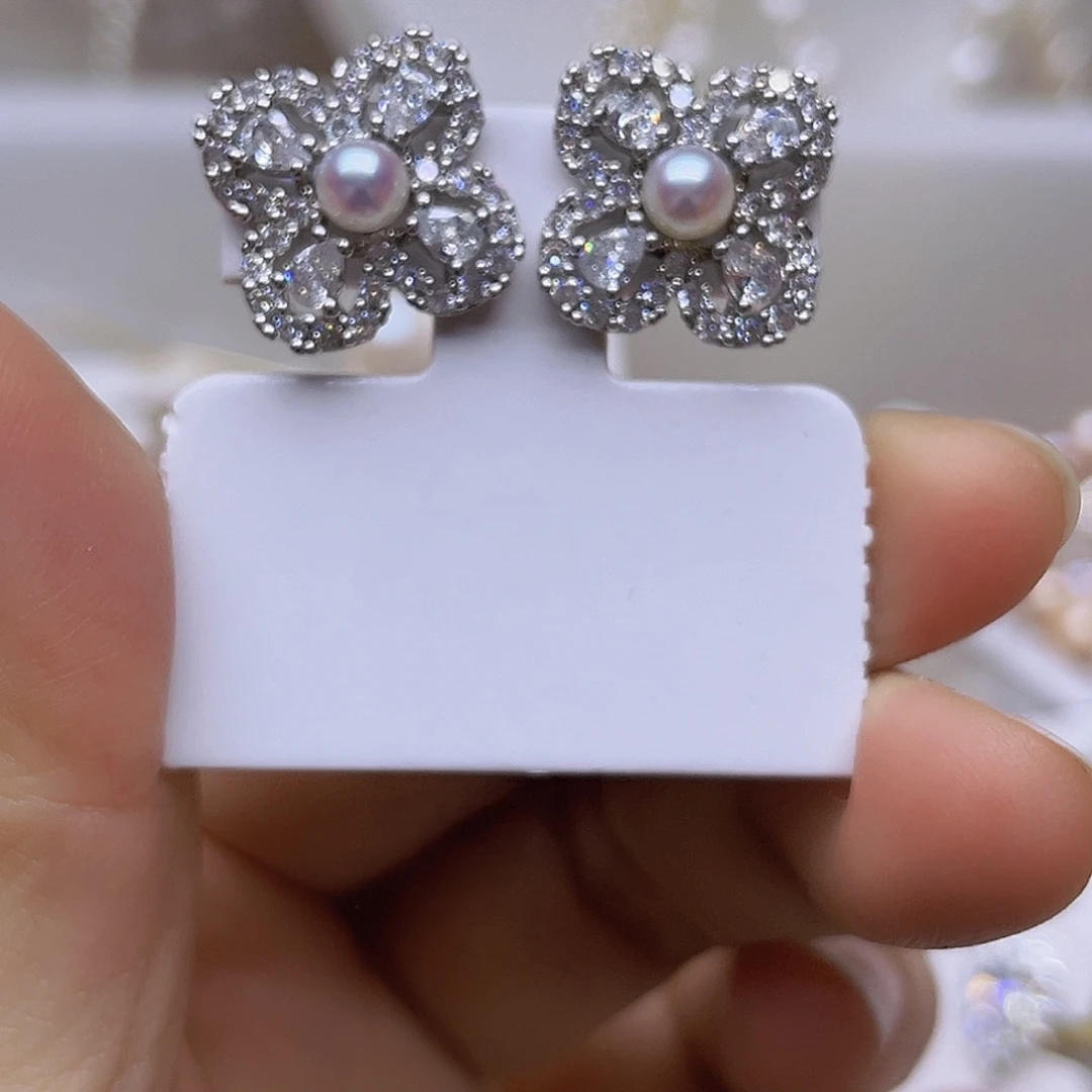 淡水珍珠未镶嵌吊坠或者耳钉