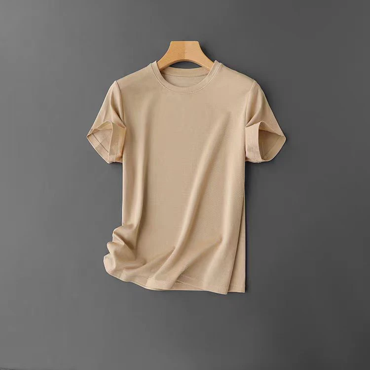 特！门店49&9~琎口奢线三菱三醋酸天丝空调短袖T恤 L41789