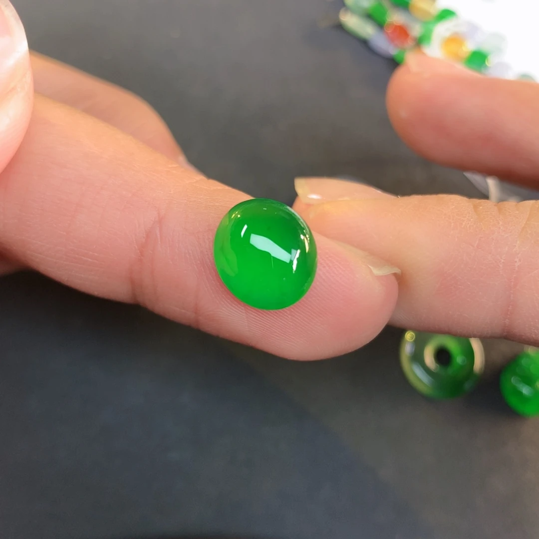 翡翠裸石10.29-9.19-4.14