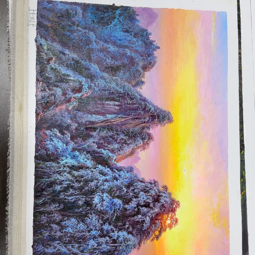 油画加油加油努力加油加油