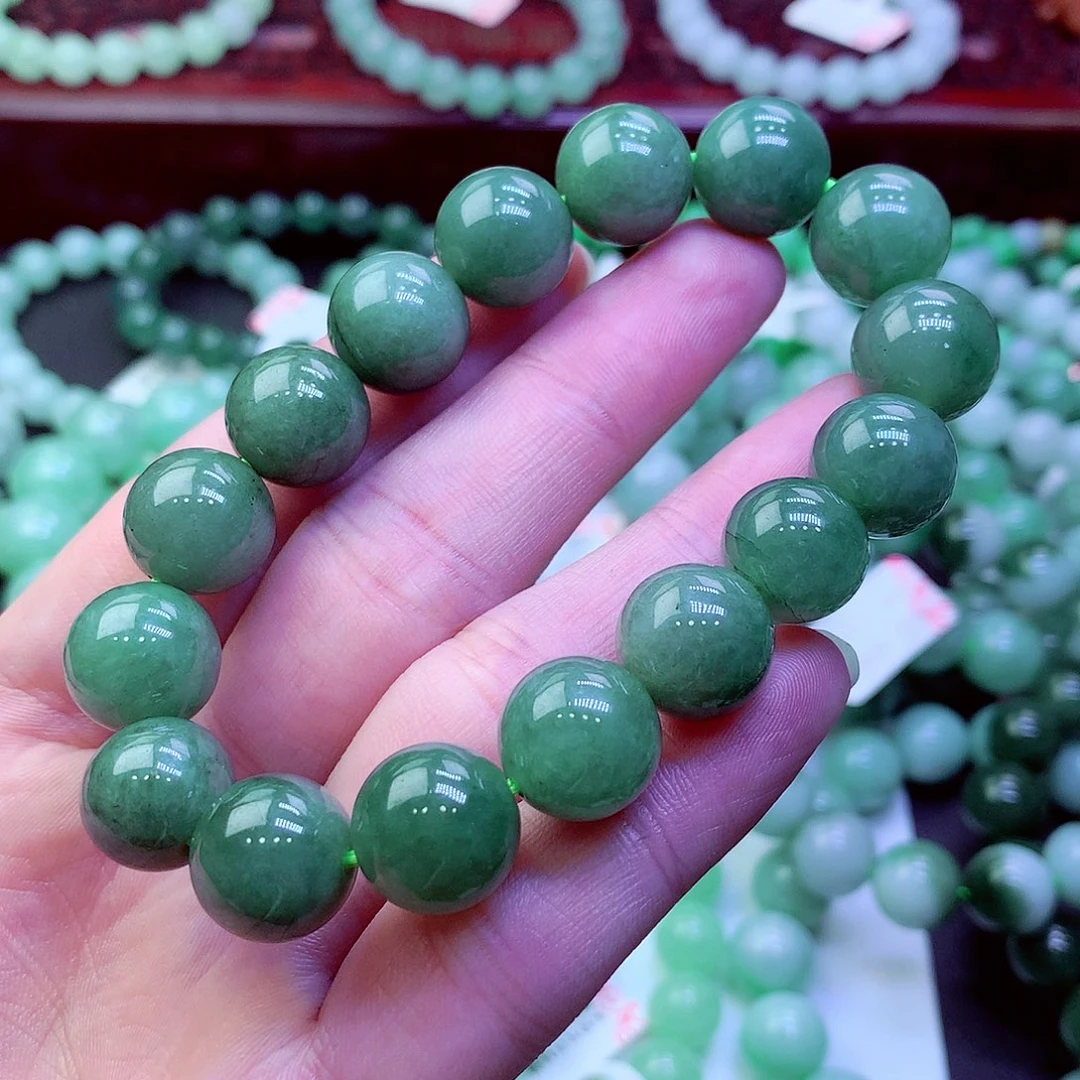 翡翠未镶嵌毛衣链