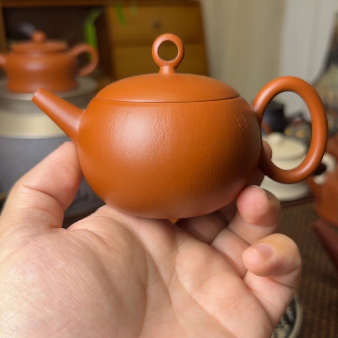 茶壶紫砂大瑕圆珠