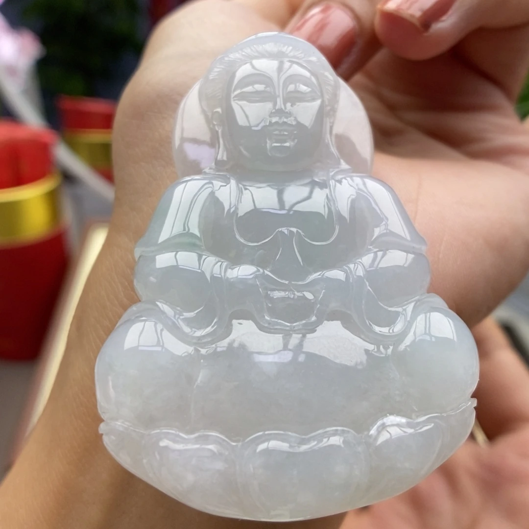 颈饰未镶嵌翡翠吊坠23