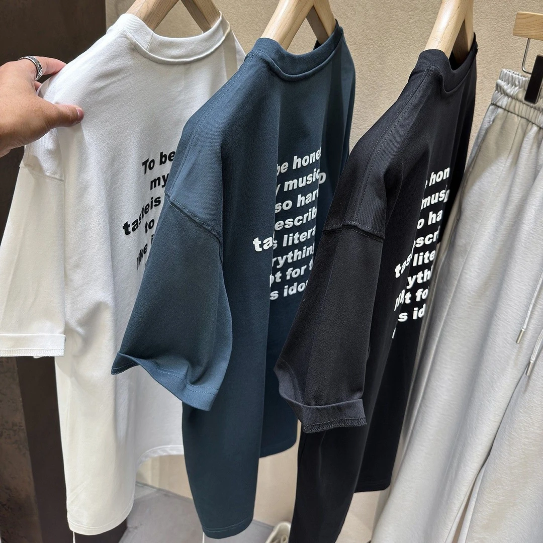 宠粉福利！不计成本！千元级品质！FOG墨镜印花男士短袖T恤潮7726