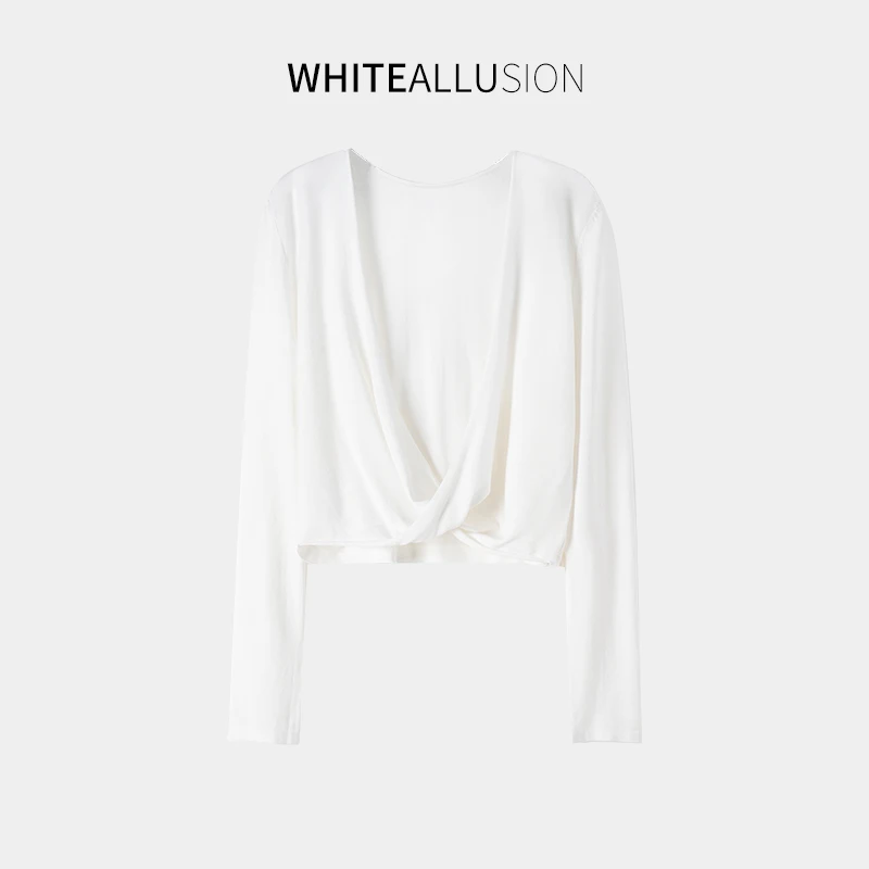 素典【薄雾柔纱】披肩夏季外搭开衫女薄款长袖防晒罩衫薄纱上衣4546