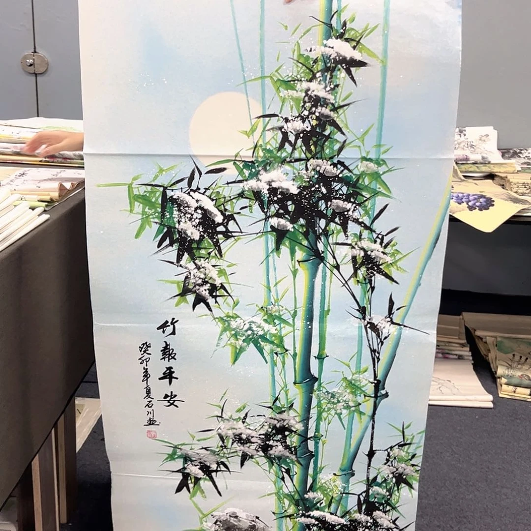 国画国画老师作品