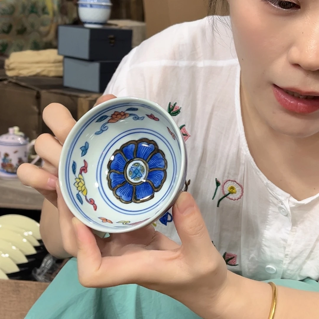 摆件//////景德镇陶瓷瓷器。绿