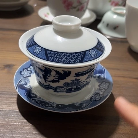 陶瓷盖碗一个陶瓷陶瓷