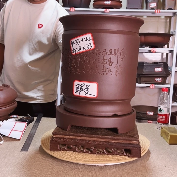 剑***罡紫砂花盆紫砂花盆