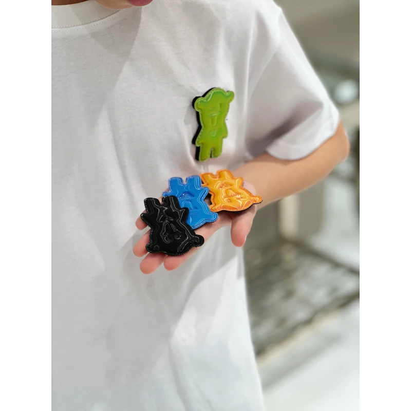 亿洋潮牌童装”高定魔术熊”儿童夏季短袖64808