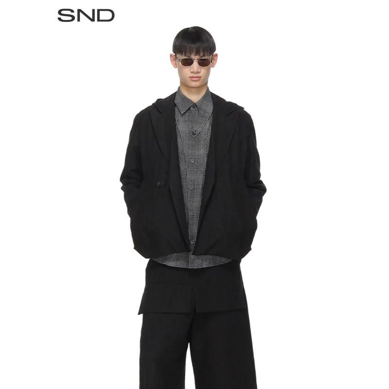 【PET-TREE-KOR 设计师品牌】SND SS25 “回响带帽西装 休闲时尚
