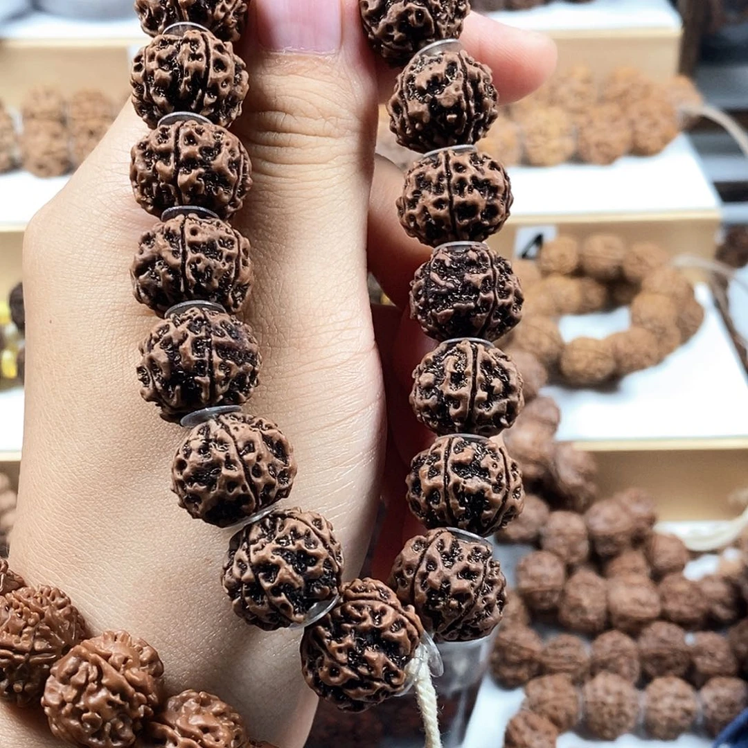 金刚菩提手串收藏版稀有精品梅花飞碟小尺寸