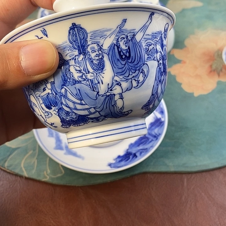 杯无**啦现代景德镇全手工全手绘茶具1688888