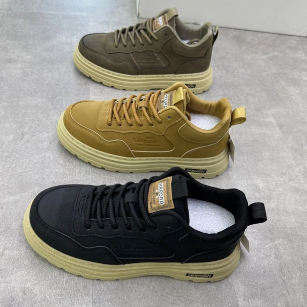 时尚休闲板鞋车缝线夏季潮鞋春秋男士防滑中年板鞋815