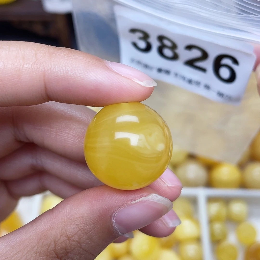 蜜蜡未镶嵌珠宝奇石粉20.2