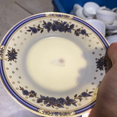 碗6寸深窝盘一个陶瓷陶瓷