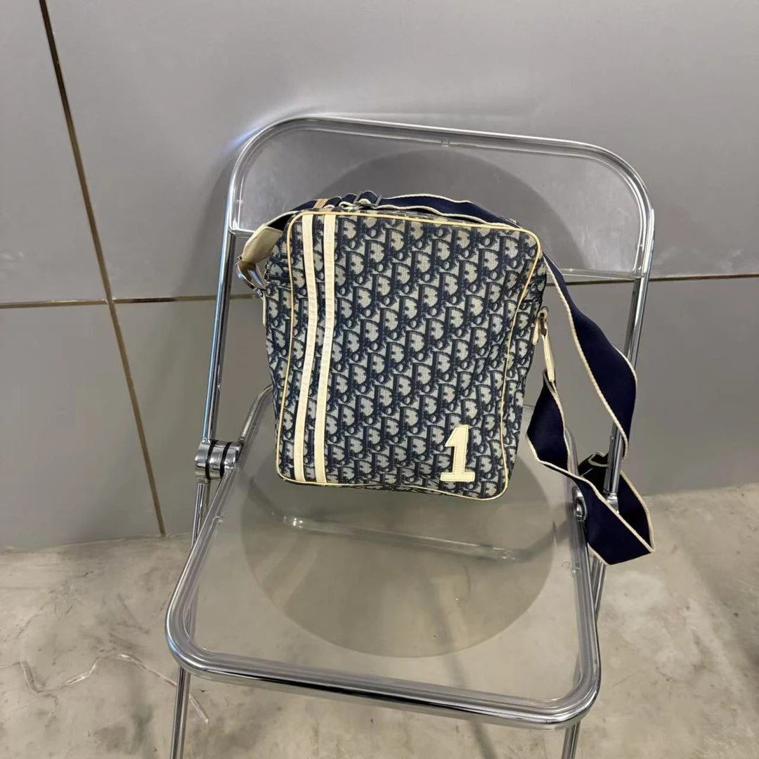95新 DIOR/迪奥 经典老花相机包斜挎包男包