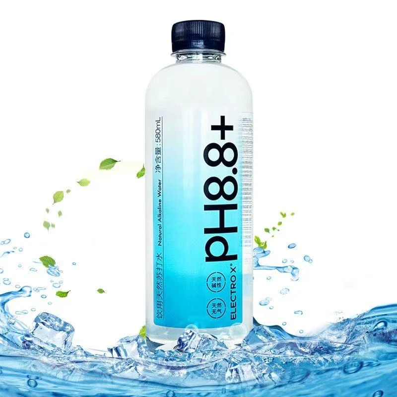 粒刻electrox饮用天然苏打水 580ml/瓶