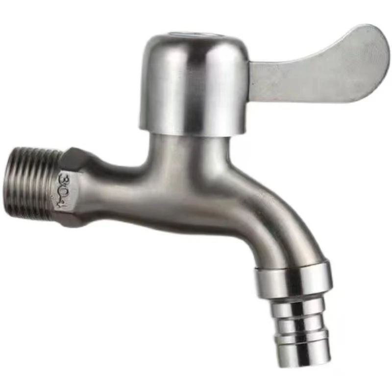 4分单出水洗衣机水龙头拉丝卫浴拖把池通用工程款PPR