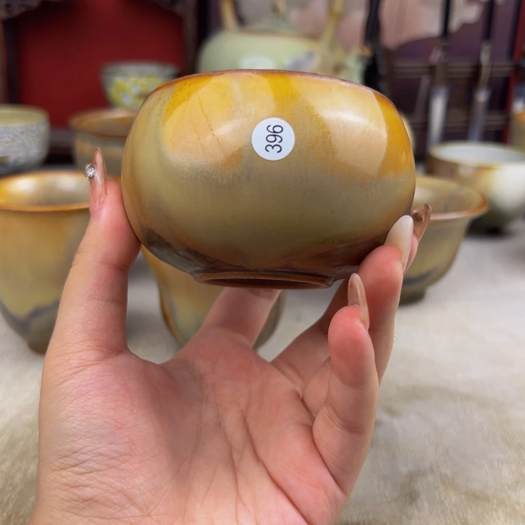 杯纯手工柴烧主人杯