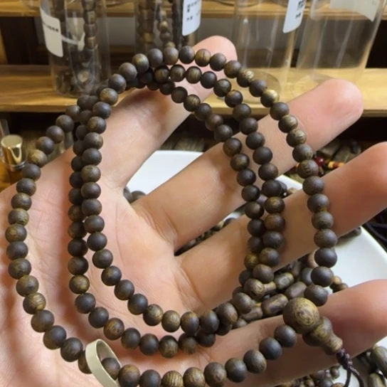 沉香沉香碎屑绿棋楠沉香0.5多圈10克