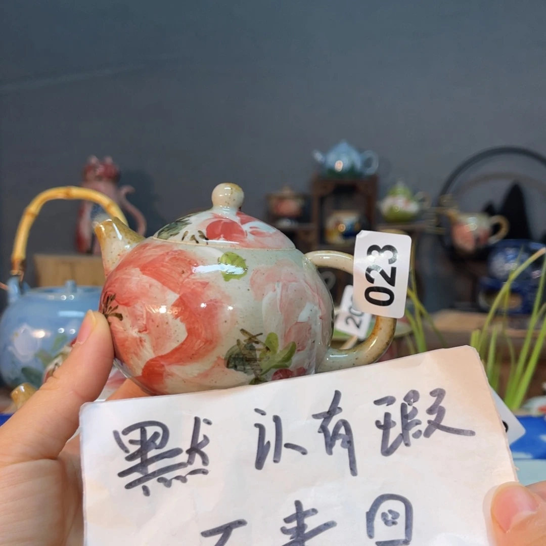 杯素浅陶瓷手工手绘