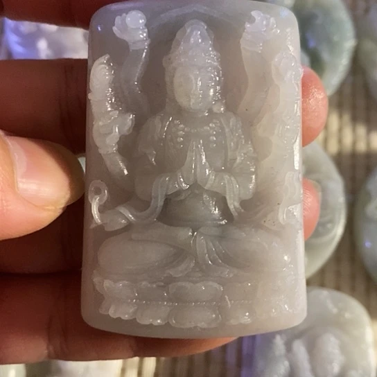 未镶嵌定制翡翠牌子