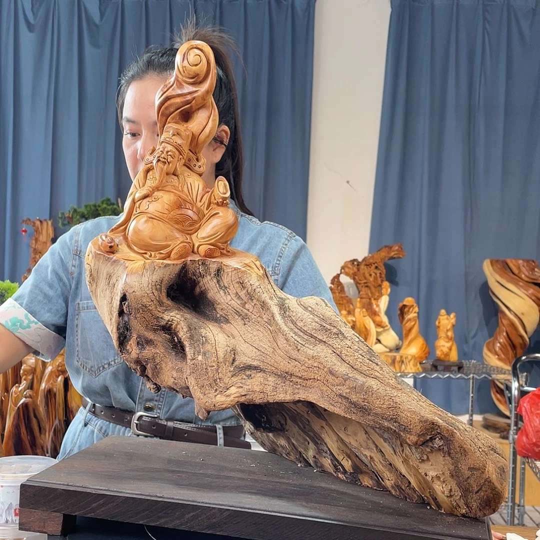 柏木（崖柏）随型摆件