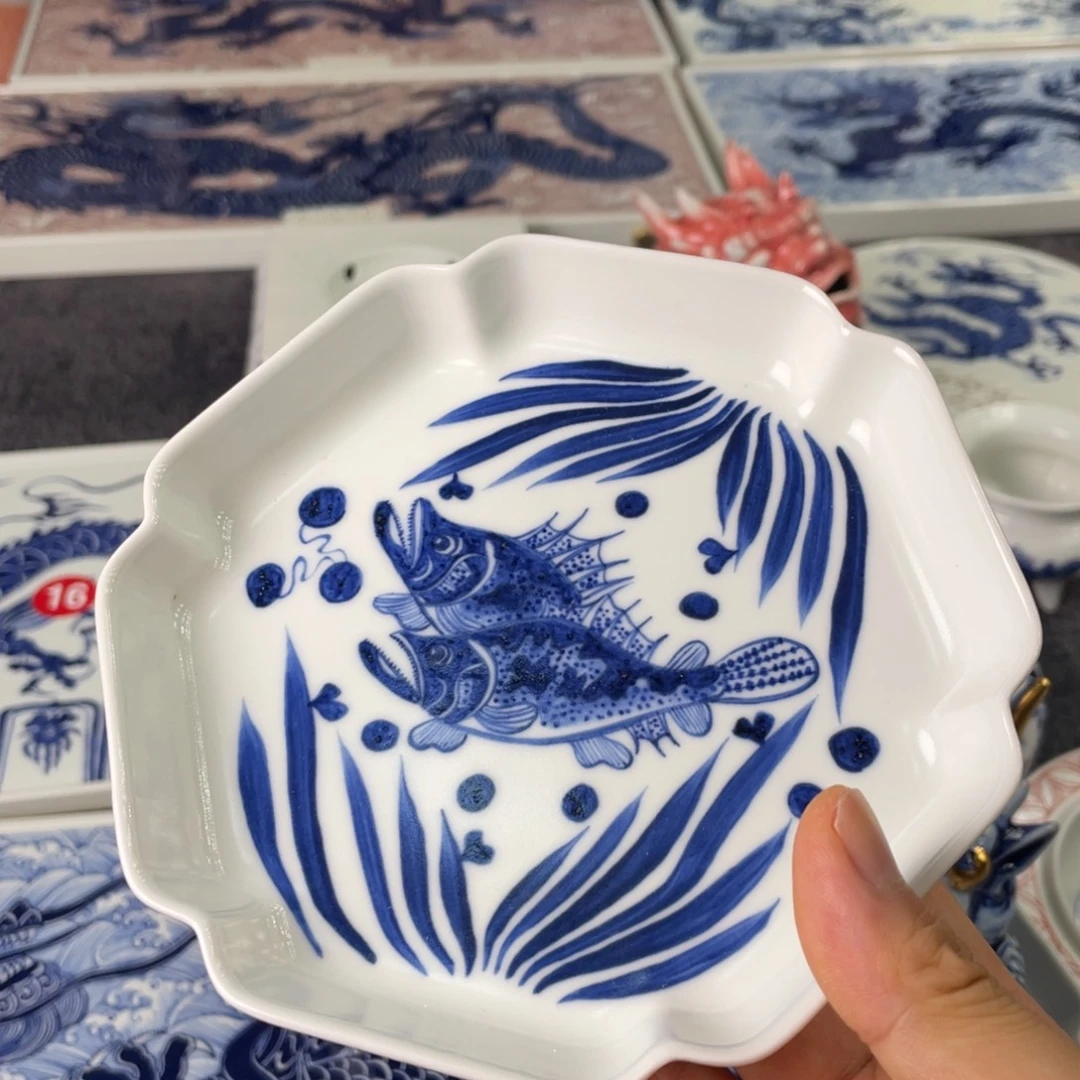 景德镇陶瓷手工手绘