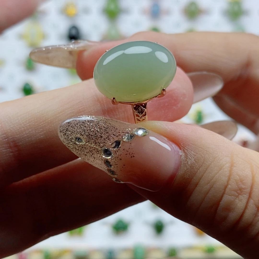 和田玉戒指未镶嵌