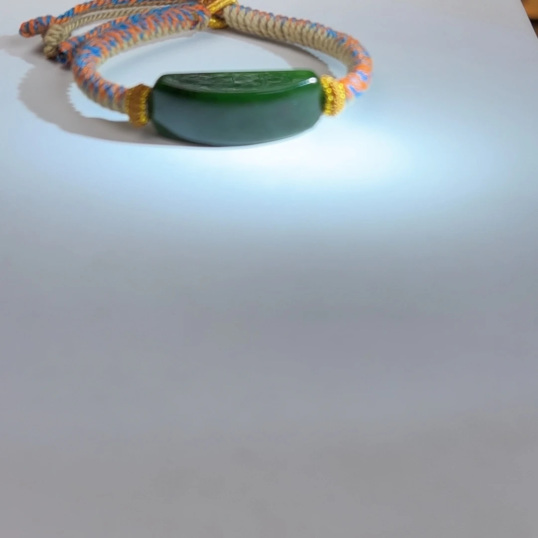 手链未镶嵌和田玉（碧玉）