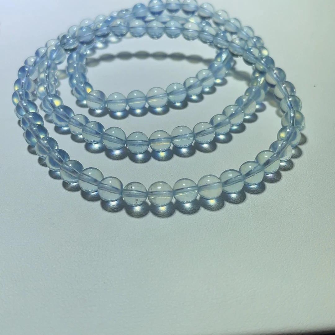 手链未镶嵌水晶海蓝宝