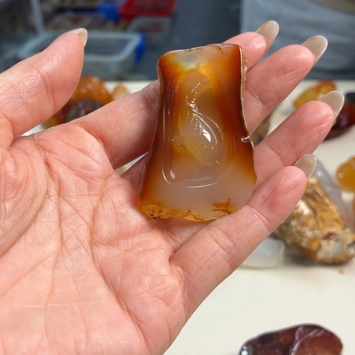 玛瑙/玉髓吊坠(不含链)未镶嵌