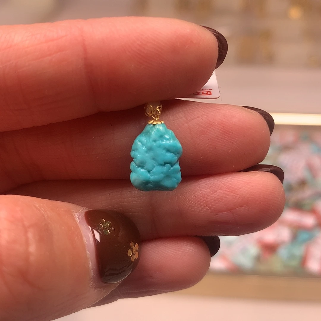 绿松石未镶嵌配饰