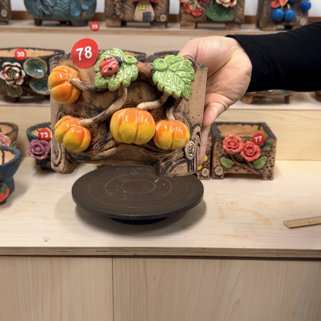 花盆紫砂78号内口15外高12