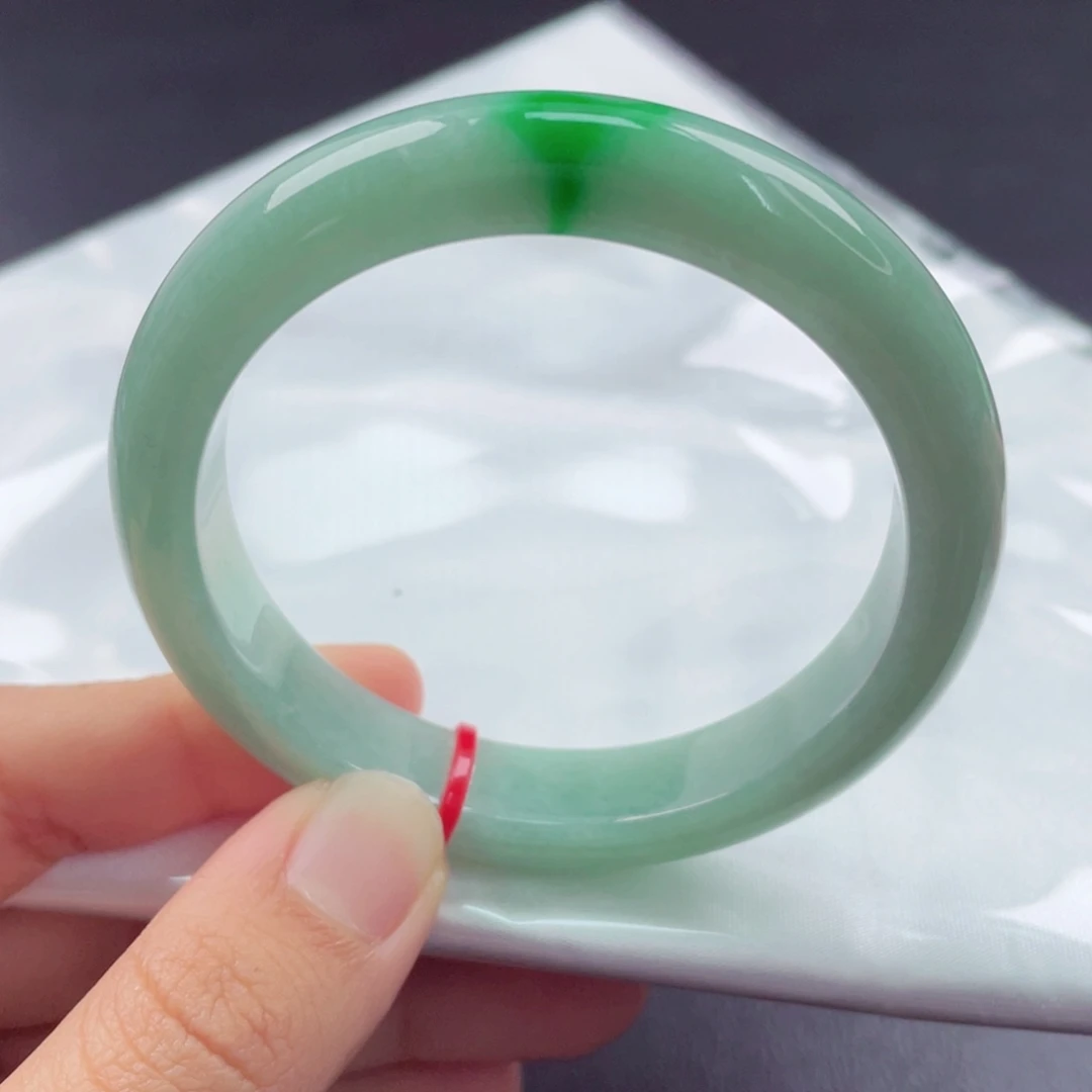 翡翠未镶嵌手镯54