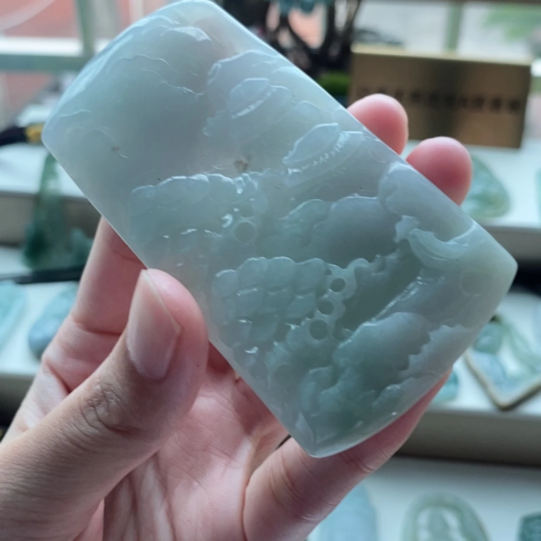 【闪购商品】颈饰未镶嵌翡翠天然缅甸A货翡翠