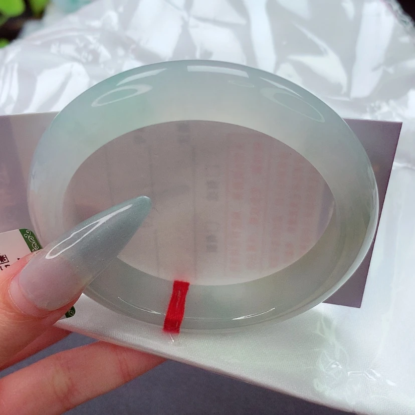 【闪购商品】翡翠手镯未镶嵌55.5圈