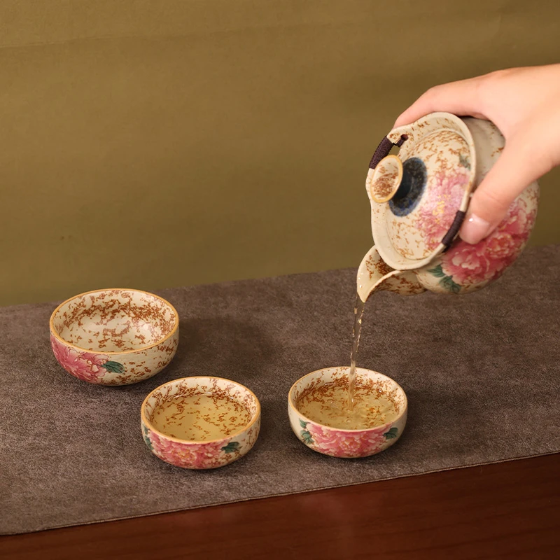 浣泥  火石红陶瓷手抓壶系列