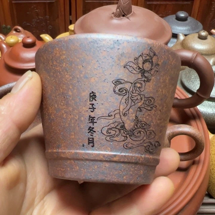 茶壶紫砂宜兴原矿紫泥