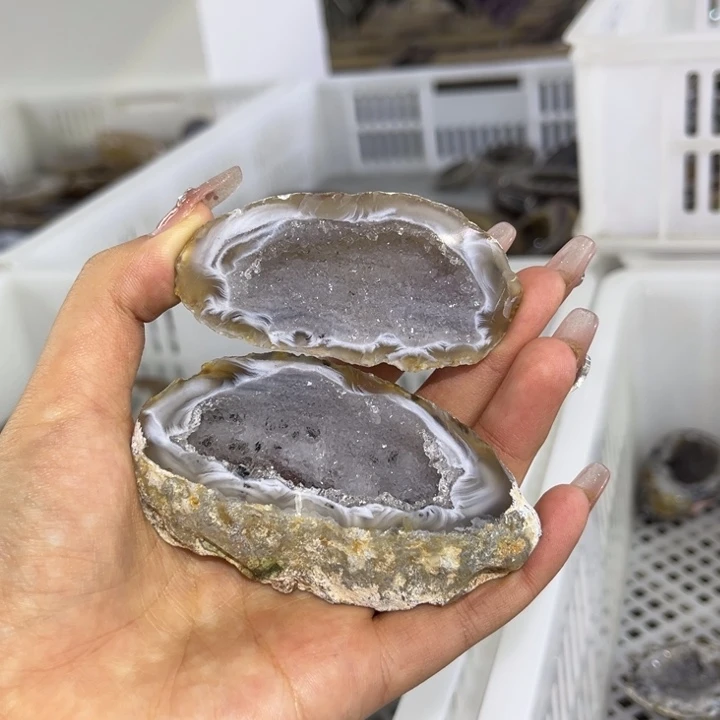 未镶嵌水晶珠宝半成品福利晶盆