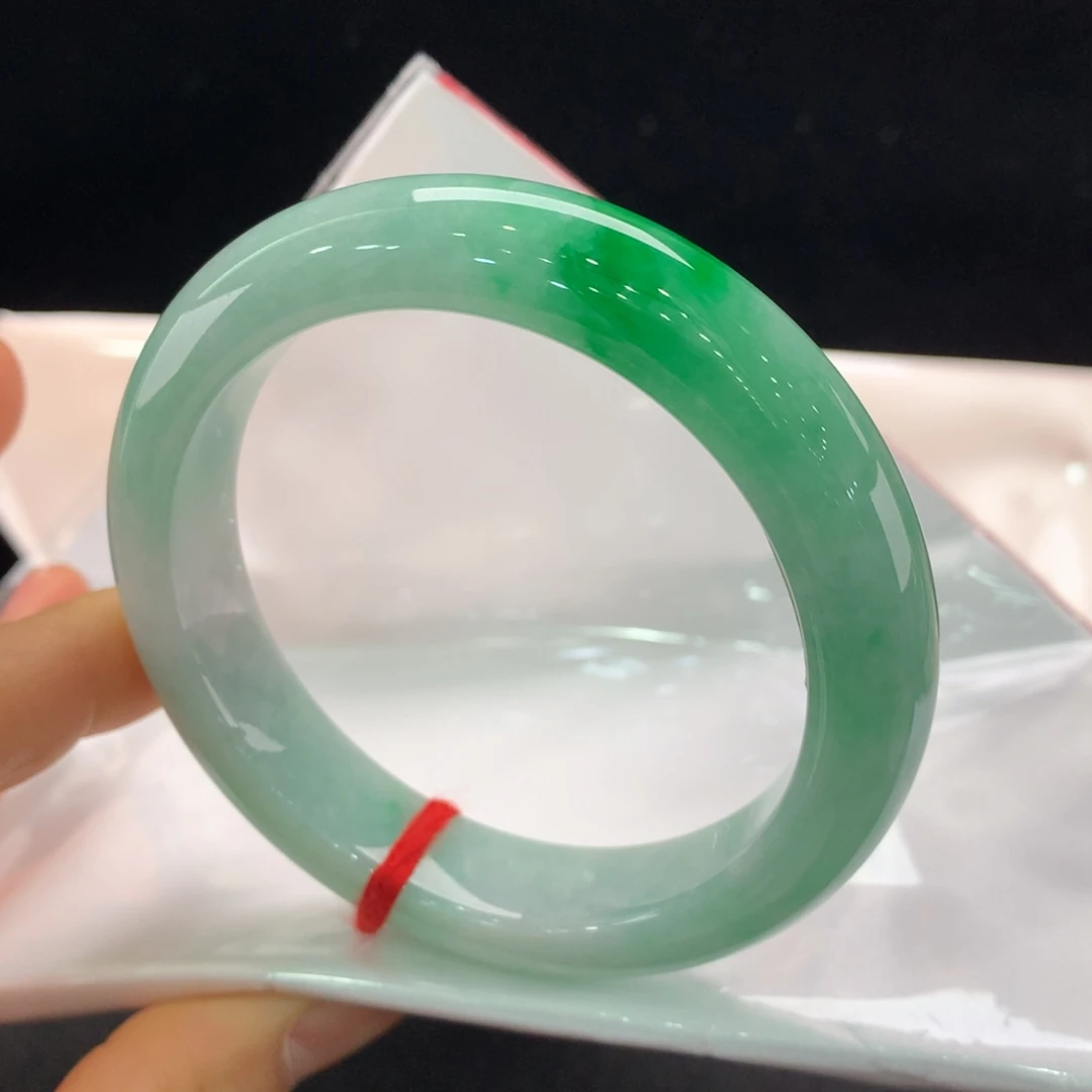 翡翠未镶嵌手镯0002