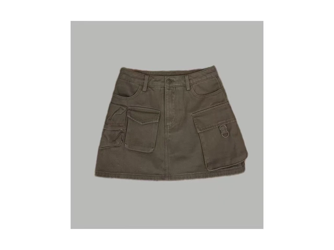 新款“甜酷半裙””880#P03216新款末日美拉德风潮流短裙